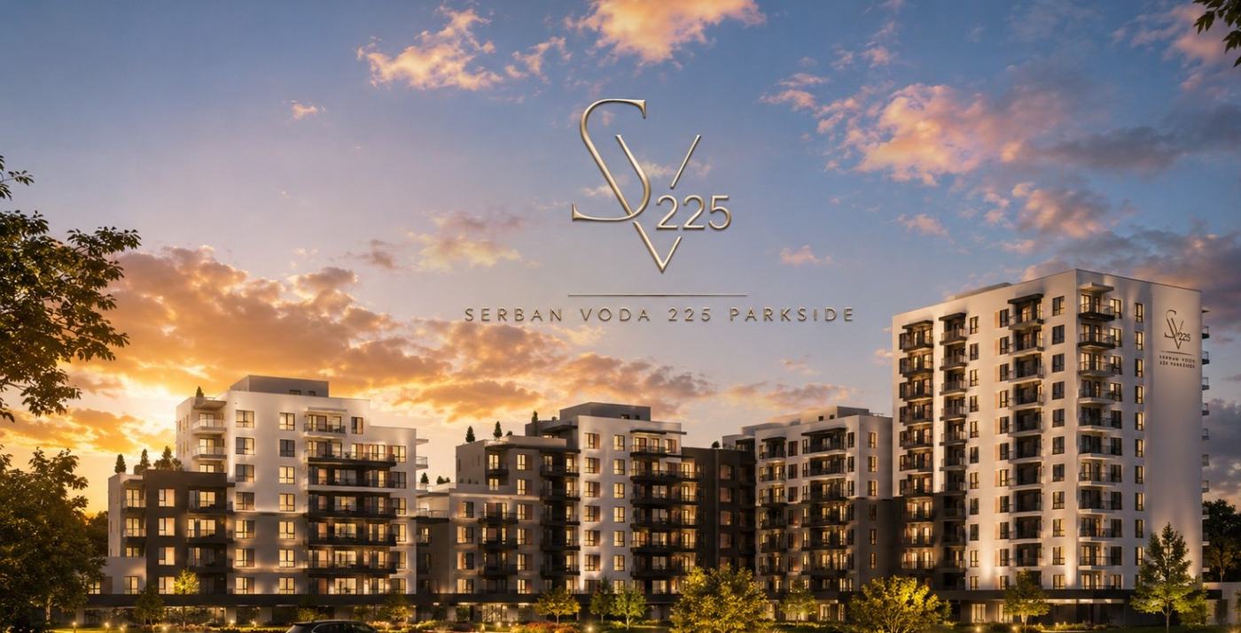 Șerban Vodă 225 Parkside — vedere de ansamblu la apus